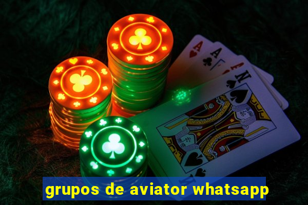 grupos de aviator whatsapp